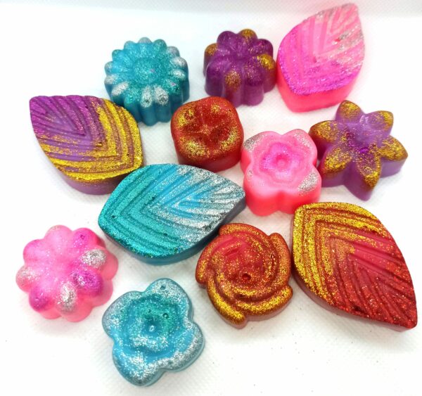 La Flower box de Fondants parfumés sains - Le printemps s'invite dans votre maison!
