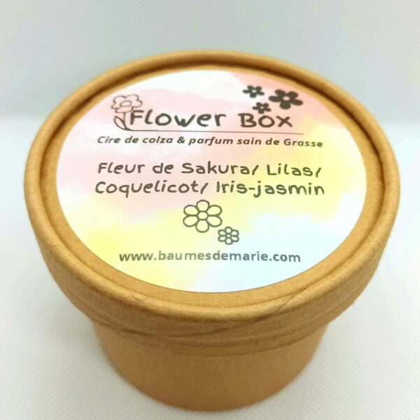 La Flower box de Fondants parfumés sains - Le printemps s'invite dans votre maison!