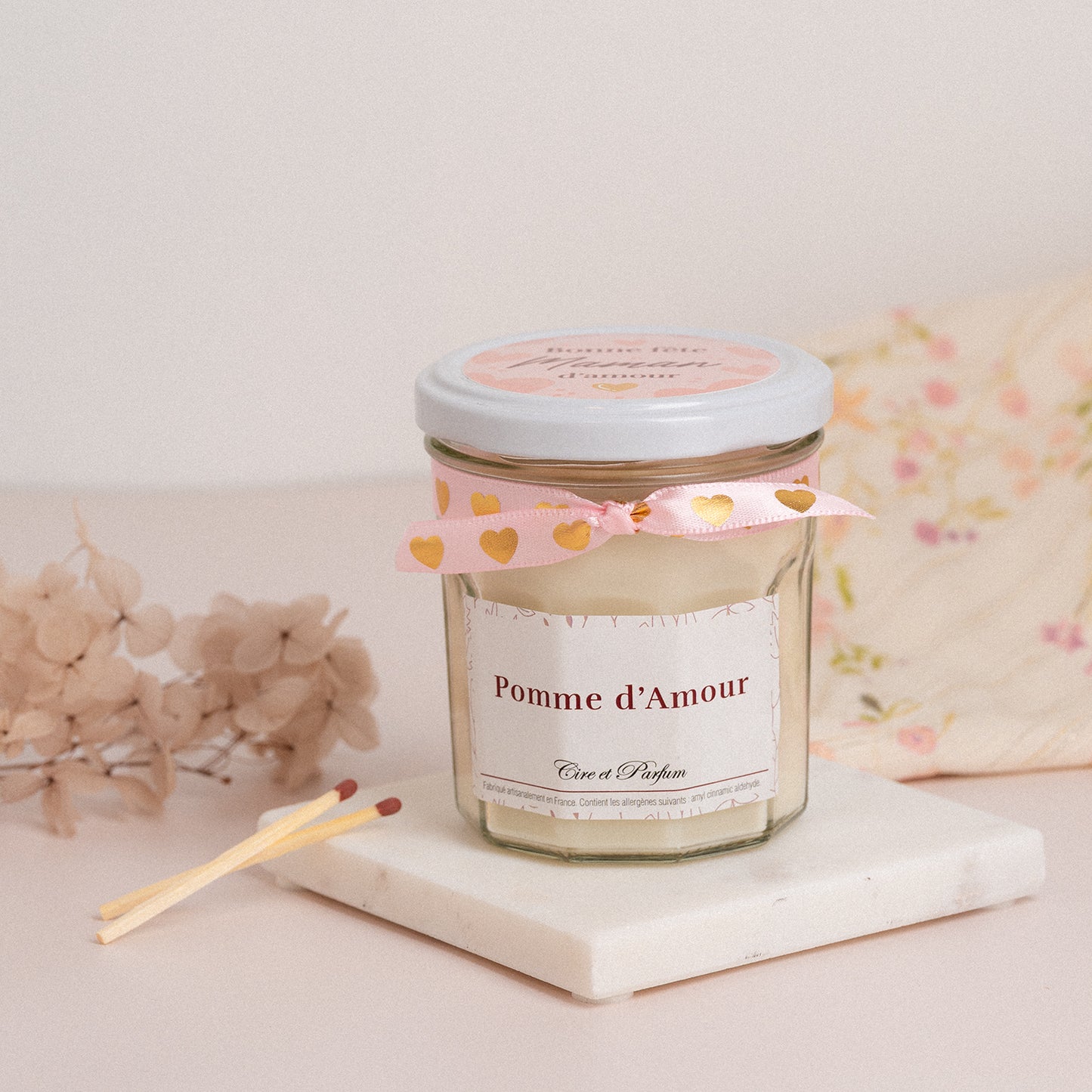 Maman d’amour, une bougie pleine de tendresse ! 🌷