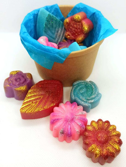 La Flower box de Fondants parfumés sains - Le printemps s'invite dans votre maison!