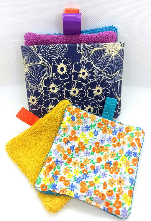 Lingettes démaquillantes lavables en Coton.