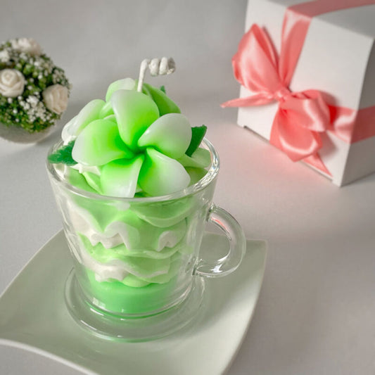 Bougie Delice monoi parfum pomme verte